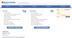 Desktop Screenshot of mainlinkads.com